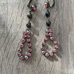 Worn once . Bebe earrings